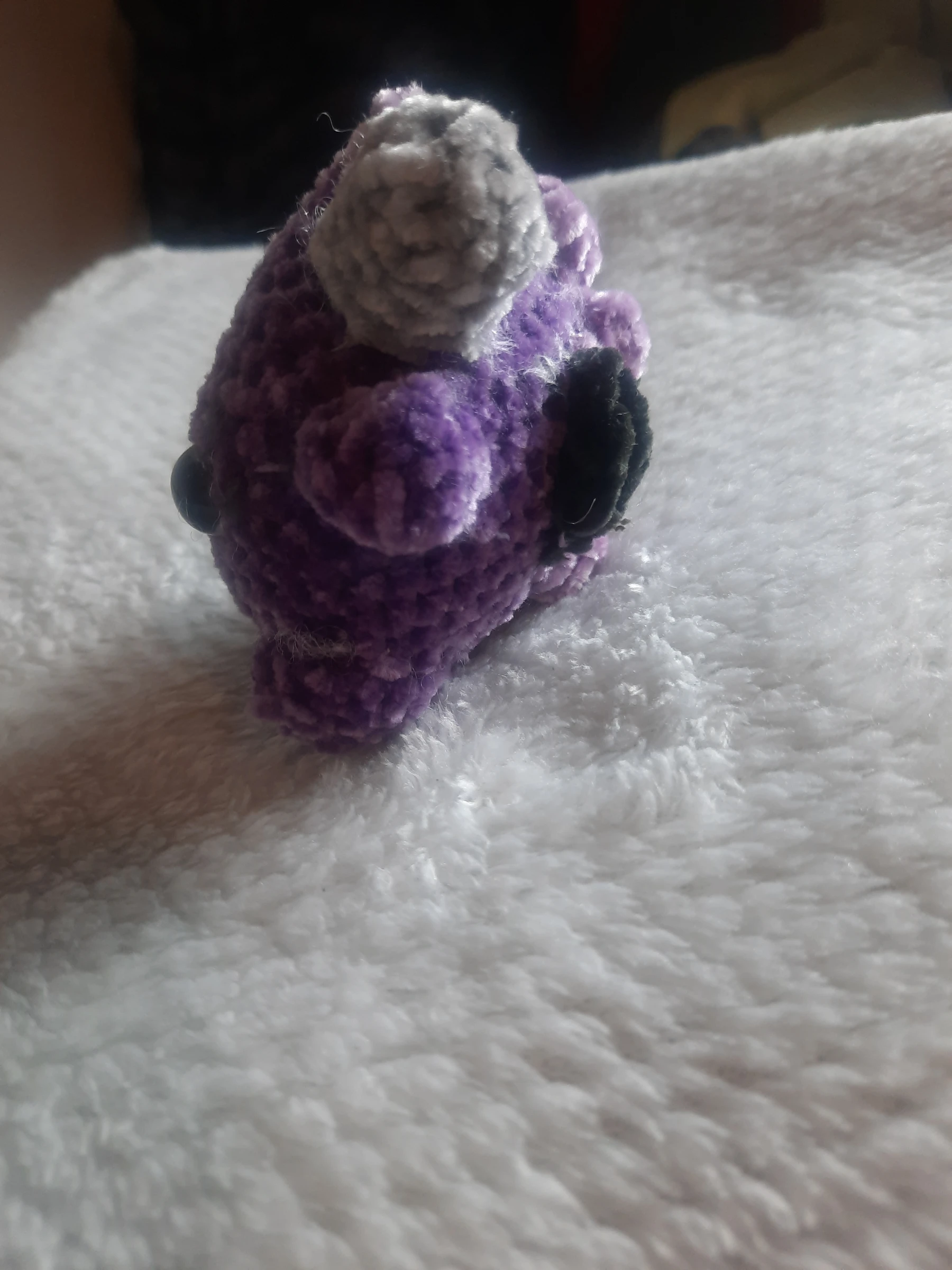 Dragón Amatista 🐉💜 – Peluche artesanal de ganchillo hecho a mano – photo 4